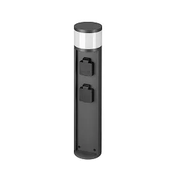 bollard lamp MATURNA IP44 switchable LED IP44, graphite 
