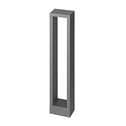LED Pollerleuchte ADDIA 10W, 3000K, 400lm, IP54, graphit, schaltbar