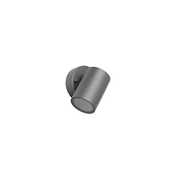 Außenwandleuchte LOMBOK, IP44, 230V AC, GU10 max. 8W, strukturgraphit