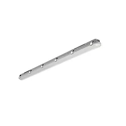 LED Feuchtraum-Wannenleuchte HUMID ONE, IP65 IK08, Multipower, schaltbar, PC /  ABS, grau, 149cm, 29-51W 4000K 6900lm 117°