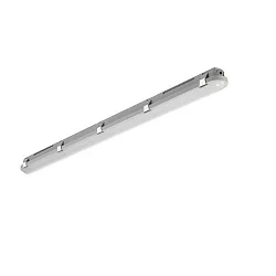 LED Feuchtraum-Wannenleuchte HUMID ONE IP65, 18W, 4000K, 2300lm,  Betriebsgerät schaltbar, grau