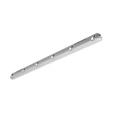 LED Feuchtraum-Wannenleuchte HUMID ONE IP65, 28W, 4000K, 3600lm, Betriebsgerät schaltbar, grau