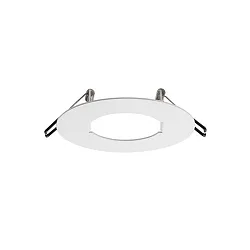 Zubehör für Decken-Einbauleuchten - Reduzierring, Ø 13cm / innen Ø 6.8cm, DA Ring Ø 11cm, Stahl, weiß
