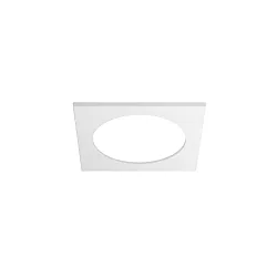 Zubehör für LED Einbau-Downlight MUNA MIDI - Abdeckring / Vorsatz-Element, eckig, schwarz matt