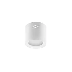 Zubehör für LED Einbau-Downlight MUNA MINI - Aufbau-Gehäuse, zylindrisch, schwarz matt