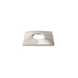 Wechselabdeckung zu Einbaudownlight CHOOOSE 39255, eckig, nickel matt
