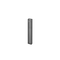 Zubehör für LED Außenwandleuchte MADURA - Poller für Umrüstung zur Standleuchte, Aluminium , 75cm