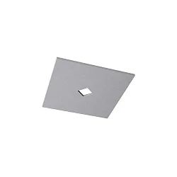 acoustical element SILENTIUM (SMOOTH) 89.5CM square, symmetrical, light grey