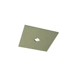 acoustical element SILENTIUM (SMOOTH) 89.5CM square, symmetrical, sage green