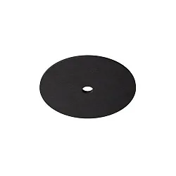 acoustical element SILENTIUM (SMOOTH) 89.5CM round, symmetrical, black