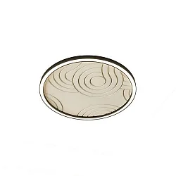 Akustik-Element SILENTIUM für LED Pendel-Ringleuchte BIRO40 (Ø 100cm / 5cm, direkt ), STRUKTUR, rund, Ø 89cm, cream