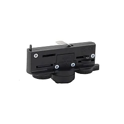 Adapter für 3-Phasen-Stromschiene, schwarz