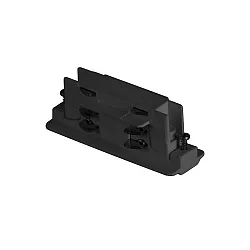 Elektrischer Verbinder für 3-Phasen-Stromschienen, Schwarz