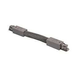 Flexibler Schienenverbinder für 3-Phasen-Stromschienen, 30cm, Silber