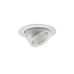 recessed luminaire ARTEMIS MICRO round, rotatable, switchable LED IP20, silver  13W 1635lm 4000K CRI 90-100