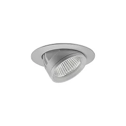 LED Einbaurichtstrahler ARTEMIS MIDI, 20°, 31,5W, 4000K, 3851lm, IP20, 230V AC, 50 Hz, CRI > 90, rund, silber