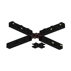 Flexibler X-Verbinder zu 48V-Stromschiene PEPA, HOCH (BRUM-88488xx), elektrisch, schwarz