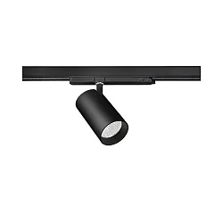 LED 3-Phasen Strahler TRAXX MAXI, 30°, 24W, 2800lm, IP20, 230V AC, 50 Hz, CRI > 90, rund, drehbar, 3000K, schwarz