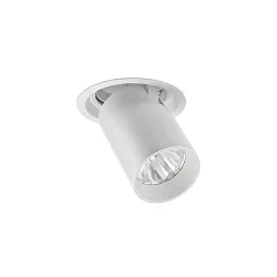 LED Einbaurichtstrahler TRAXX MIDI, 25°, 20W, 2681lm, IP20, 230V AC, 50 Hz, CRI > 90, rund, 4000K, weiß