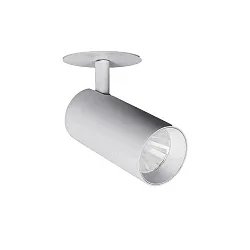 LED Halbeinbau-Richtstrahler TRAXX MINI, 230V AC, 50 Hz, 12,5W, 40°, 3000K, 1509lm, CRI > 90, rund, silber
