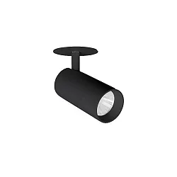 LED Halbeinbaustrahler TRAXX MINI, 40°, 14,5W, 1745lm, IP20, 230V AC, 50 Hz, CRI > 90, DALI dimmbar, rund, 4000K, schwarz