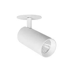 LED Halbeinbau-Richtstrahler TRAXX MIDI, 230V AC, 50 Hz, 23W, 25°, 3000K, 2928lm, CRI > 90, rund, weiß