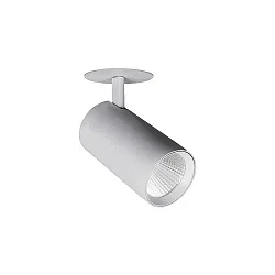 LED Halbeinbaustrahler TRAXX MAXI, 30°, 24W, 2858lm, IP20, 230V AC, 50 Hz, CRI > 90, DALI dimmbar, rund, 4000K, silber