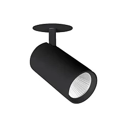 LED Halbeinbau-Richtstrahler TRAXX MAXI, 230V AC, 50 Hz, rund, CRI > 90, 30W, 30°, 3000K, 3805lm, schwarz