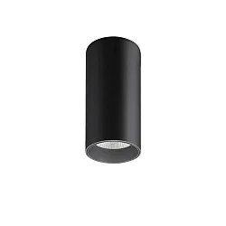 LED Anbaustrahler TRAXX MICRO 230V AC, IP20, 50 Hz, rund, CRI > 90, 6,8W, 40°, 4000K, 856lm, schwarz