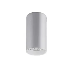 LED Anbaustrahler TRAXX MIDI 230V AC, IP20, 50 Hz, rund, CRI > 90, 19,5 W, 30°, 3500K, 2427lm, silber