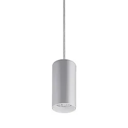 LED Pendelleuchte TRAXX MINI, IP20, 40°, 13W, 3500K, 1508lm, silber