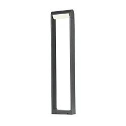 Outdoor LED Stehleuchte, IP65, Höhe 80cm, 12W 3000K 696lm, Zylinder-Kopf 355° drehbar, anthrazit