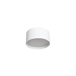 LED Outdoor Downlight Ø 9cm, IP44, 10W 3000/4000/6000K (CCT Switch) 727lm  120°, Aluminium / PC, weiß