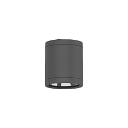 LED Outdoor Downlight Ø 9cm, IP65, 15W 3000/4000/5000K (CCT Switch) 1200-1350lm 70°, Aluminium / Glas