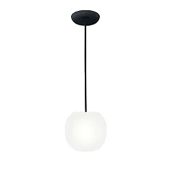 pendant luminaire ACAI 16 1 flame E27 IP20, mat, opal white dimmable