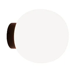 Wand-/Deckenleuchte ACAI, Ø16cm, E27, IP20, opalweiß matt