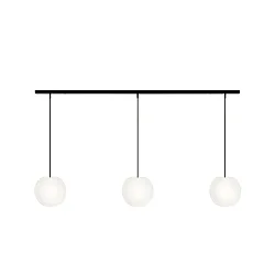 pendant luminaire ACAI 21 3 flames E27 IP20, mat, opal white dimmable