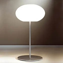 Table lamp AIH, E27, IP20, white glossy