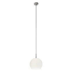 Pendelleuchte BALL, IP20, 1-flammig, E27, opal weiß-matt