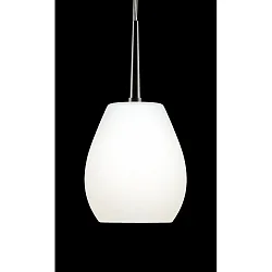 Pendelleuchte BAGAN, IP20, 1-flammig, Ø 13cm, E27, opal weiß-matt