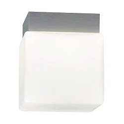 Ceiling luminaire CUBE, G9, IP20, opal white matt