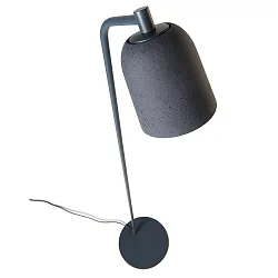 Floor lamp CLAVIO, E27, IP20, Lava anthracite, anthracite