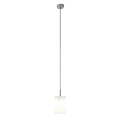 Pendant luminaire TUBE XL, E27, IP20, opal white matt