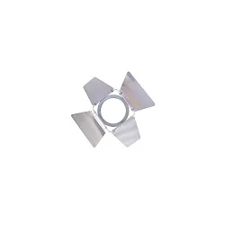 PAR30 Blendklappe / Torblende, Chrom