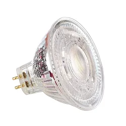 LED Leuchtmittel GU5.3 / MR16, 36°, 5W, 4000K, 345lm, IP20, dimmbar, chrom