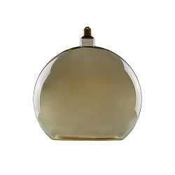LED Deko-Leuchtmittel MOON 300, IP20, Ø 30cm / H 32cm, E27, 8W 1900K 350lm 330°, dimmbar, rauchfarben