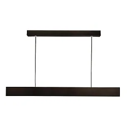 Pendant luminaire APOLLON, 200-250V AC/50-60Hz, 28W, black matt