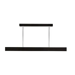 Pendant luminaire APOLLON, 200-250V AC/50-60Hz, 42W, black matt