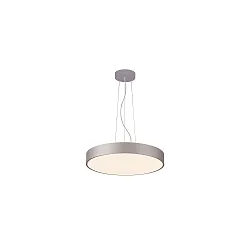 LED Pendelleuchte MENKAR, 80cm, 92W, 3000/4000K, IP20, silber