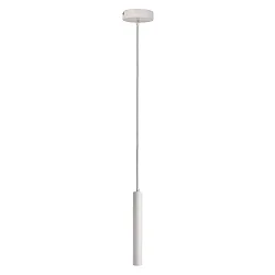 pendant luminaire SLIM DIM 1 flame, cylindrical, UGR < 19 IP20, traffic white dimmable